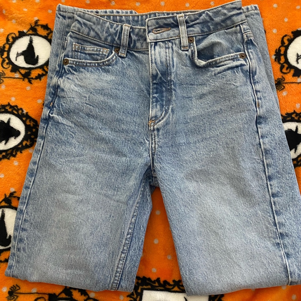 Zara Double 00 Mom Jeans